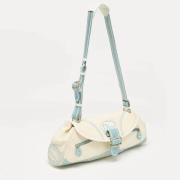 Pre-owned Canvas shoulder-bags Dior Vintage , Blue , Dames