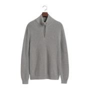 Grijze Pullover Trui Gant , Gray , Heren