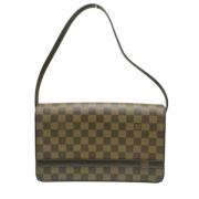 Pre-owned Canvas louis-vuitton-bags Louis Vuitton Vintage , Brown , Da...