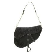 Pre-owned Canvas dior-bags Dior Vintage , Black , Dames