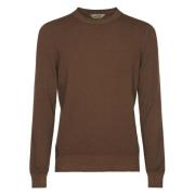 Stijlvolle Sweaters voor Mannen Gran Sasso , Brown , Heren