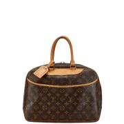 Pre-owned Canvas handbags Louis Vuitton Vintage , Brown , Dames