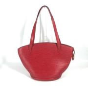 Pre-owned Leather louis-vuitton-bags Louis Vuitton Vintage , Red , Dam...