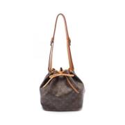 Pre-owned Fabric louis-vuitton-bags Louis Vuitton Vintage , Brown , Da...