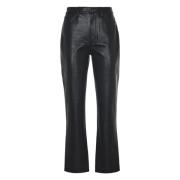 Zwarte Bruno Pant Broek Anine Bing , Black , Dames