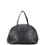 Pre-owned Leather handbags Prada Vintage , Black , Dames