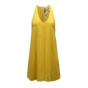 Silk dresses Alice + Olivia , Yellow , Dames