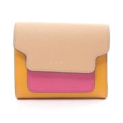 Pre-owned Leather wallets Marni Pre-owned , Yellow , Dames