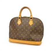 Pre-owned Fabric louis-vuitton-bags Louis Vuitton Vintage , Brown , Da...