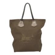 Pre-owned Canvas celine-bags Celine Vintage , Brown , Dames