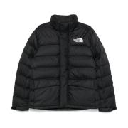 Zwarte Gewatteerde Jas met Ripstop Panelen The North Face , Black , He...