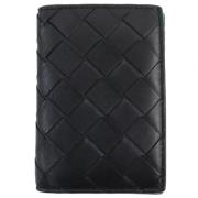 Pre-owned Leather wallets Bottega Veneta Vintage , Black , Dames