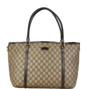 Pre-owned Canvas totes Gucci Vintage , Brown , Dames