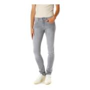 Slim Fit Jeans met lage taille Pepe Jeans , Gray , Dames