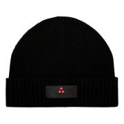 Silli 04 Zwarte Beanie Muts Peuterey , Black , Heren