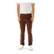 511™ Slim Fit Corduroy Broek Levi's , Brown , Heren