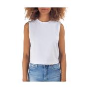 Sleeveless Tops Calvin Klein , White , Dames