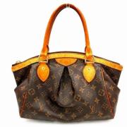 Pre-owned Canvas louis-vuitton-bags Louis Vuitton Vintage , Brown , Da...