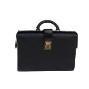 Pre-owned Fabric louis-vuitton-bags Louis Vuitton Vintage , Black , Da...