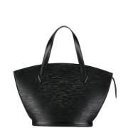 Pre-owned Leather louis-vuitton-bags Louis Vuitton Vintage , Black , D...