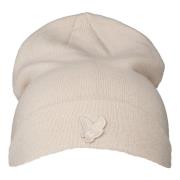 Tonal Eagle Beanie Muts Beige Lyle & Scott , Beige , Heren