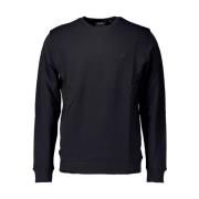 Tonal Eagle Crew Neck Sweater Lyle & Scott , Black , Heren