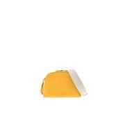 Crossbody tas met Blazon stiksels Carolina Herrera , Yellow , Dames