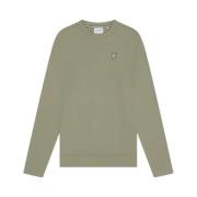 Diagonal Weave Sweater Groen Lyle & Scott , Green , Heren