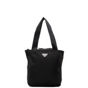 Pre-owned Canvas prada-bags Prada Vintage , Black , Dames