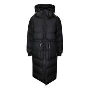 Lange Puffa Jas Adidas by Stella McCartney , Black , Dames