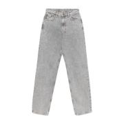 Grijze Denim Jeans met Kristalversiering Ksubi , Gray , Dames