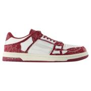 Leather sneakers Amiri , Red , Dames