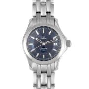 Pre-owned Glass watches Omega Vintage , Blue , Dames