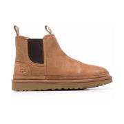 Bruine Suède Chelsea Enkellaarzen UGG , Brown , Heren