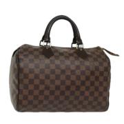 Pre-owned Canvas louis-vuitton-bags Louis Vuitton Vintage , Brown , Da...