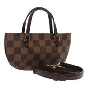 Pre-owned Canvas louis-vuitton-bags Louis Vuitton Vintage , Brown , Da...