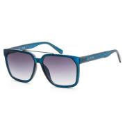 Blauwe Hars Zonnebril UV Bescherming Guess , Blue , Heren