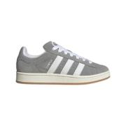 Grijze Suède Campus Sneakers Adidas , Gray , Heren