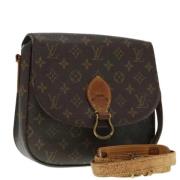 Pre-owned Canvas louis-vuitton-bags Louis Vuitton Vintage , Brown , Da...