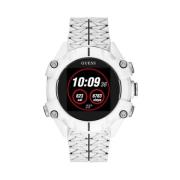 Digitaal Resin Horloge Guess , White , Heren