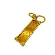 Pre-owned Metal key-holders Louis Vuitton Vintage , Yellow , Dames