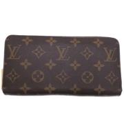 Pre-owned Canvas wallets Louis Vuitton Vintage , Brown , Dames