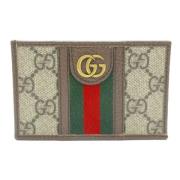 Pre-owned Leather wallets Gucci Vintage , Multicolor , Dames