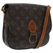 Pre-owned Canvas louis-vuitton-bags Louis Vuitton Vintage , Brown , Da...