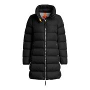 Donzen Jas met Capuchon Parajumpers , Black , Dames