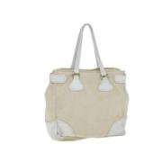 Pre-owned Canvas totes Prada Vintage , Beige , Dames