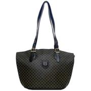 Pre-owned Leather totes Celine Vintage , Black , Dames