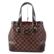 Pre-owned Canvas totes Louis Vuitton Vintage , Brown , Dames