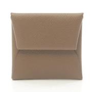 Pre-owned Canvas wallets Hermès Vintage , Gray , Dames