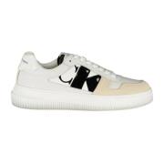 Sportieve witte sneakers met logoprint Calvin Klein , White , Dames